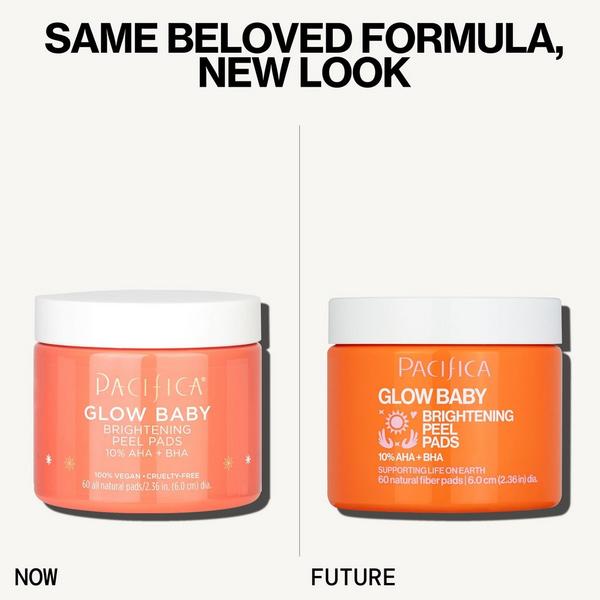 Pacifica Glow Baby Brightening Peel Pads 10% AHA + BHA #2