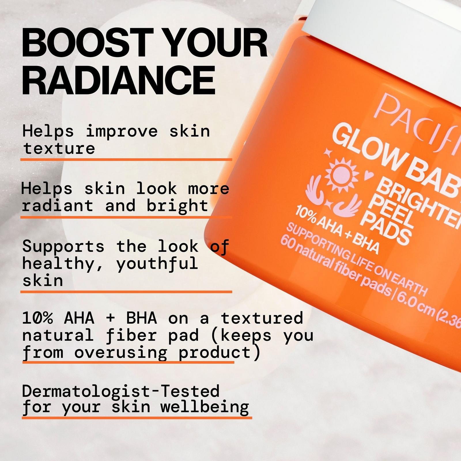 Glow Baby Brightening Peel Pads 10% AHA + BHA