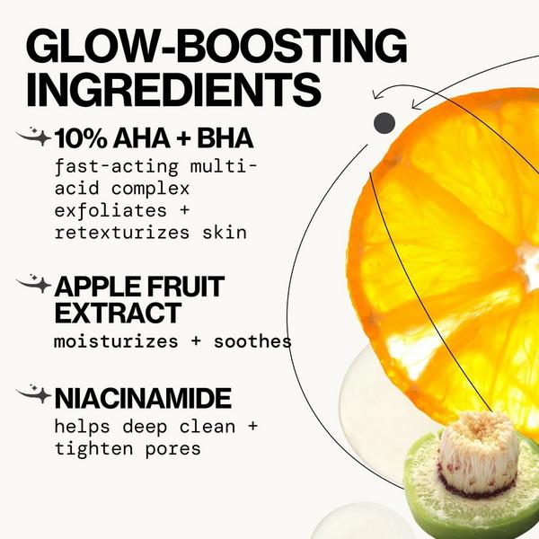 Pacifica Glow Baby Brightening Peel Pads 10% AHA + BHA #4