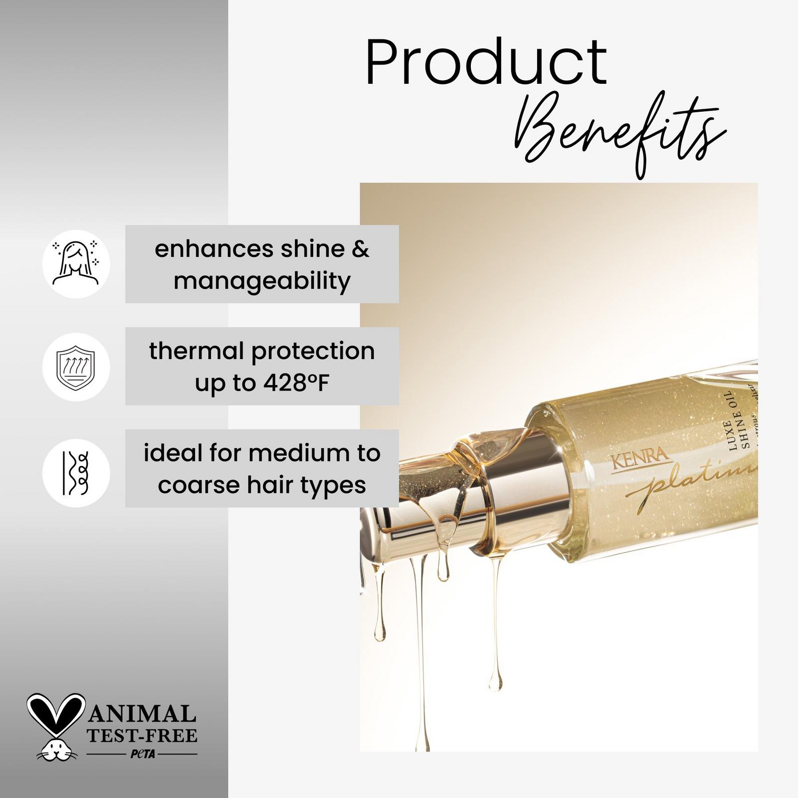 Platinum Luxe Shine Oil