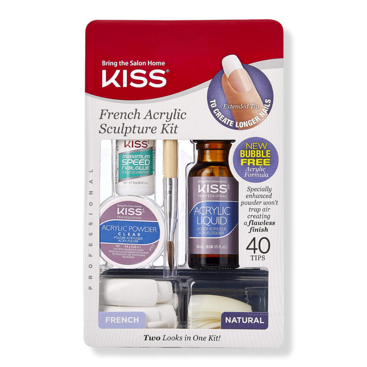 Kiss French Acrylic Sculpture Kit #1