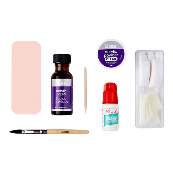 Kiss French Acrylic Press-On Nails Sculpture Kit #2