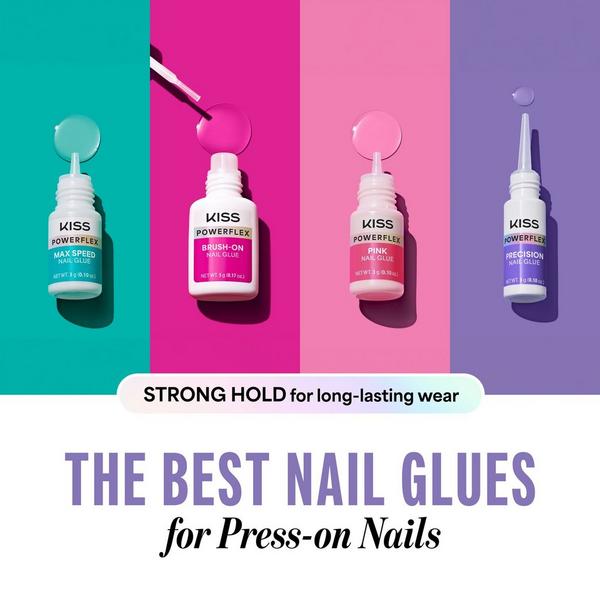 Kiss PowerFlex Precision Ultra Hold Press On Nail Glue #8