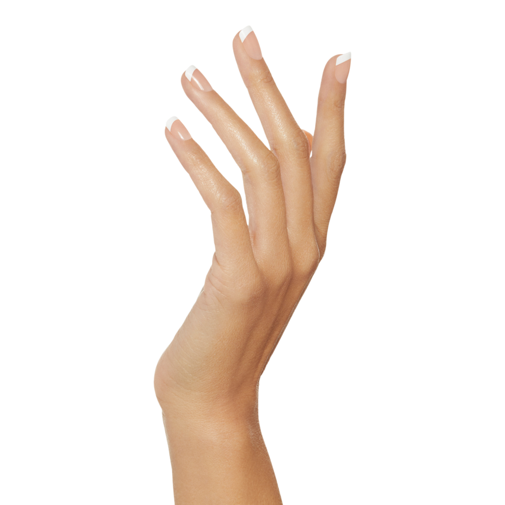 Salon Acrylic French Manicure Fashion Nails