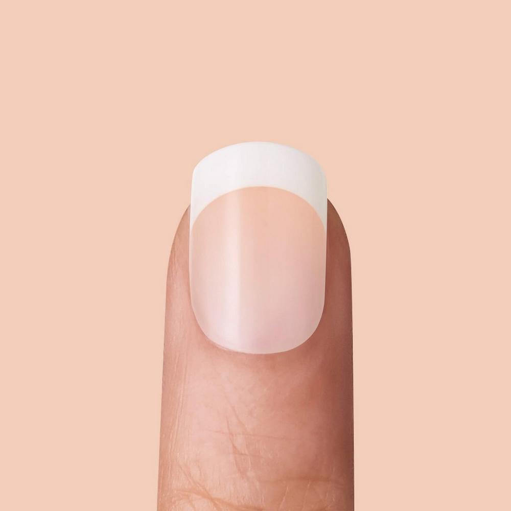 Salon Acrylic French Manicure Fashion Nails