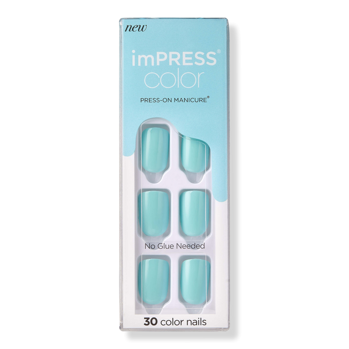 Kiss Mint To Be imPRESS Color Press-On Manicure #1