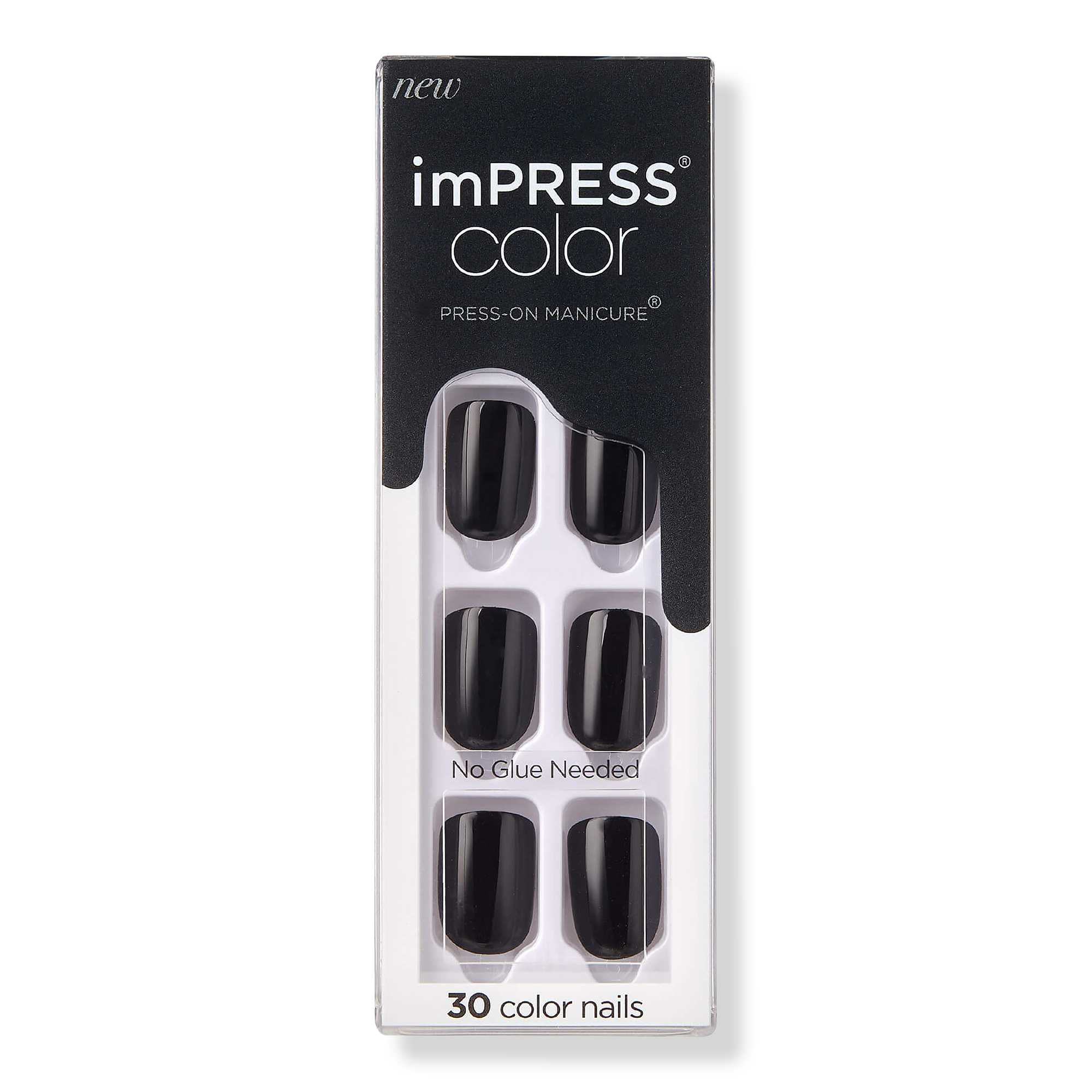 Kiss imPRESS Color Short Press-On Manicure Nails #1