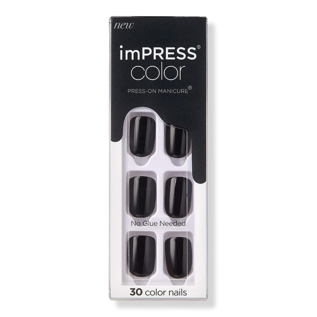 Kiss imPRESS Color Short Press-On Manicure Nails #1