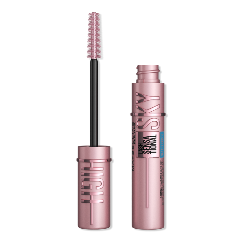 Maybelline Lash Sensational Sky High waterproof mascara, under 15 volume