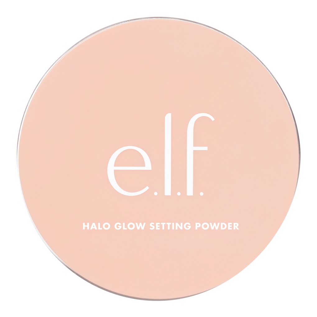  e.l.f., Halo Glow Setting Powder, Silky, Weightless, Blurring,  Smooths, Minimizes Pores and Fine Lines, Creates Soft Focus Effect, Light,  Semi-Matte Finish, 0.24 Oz : Beauty & Personal Care
