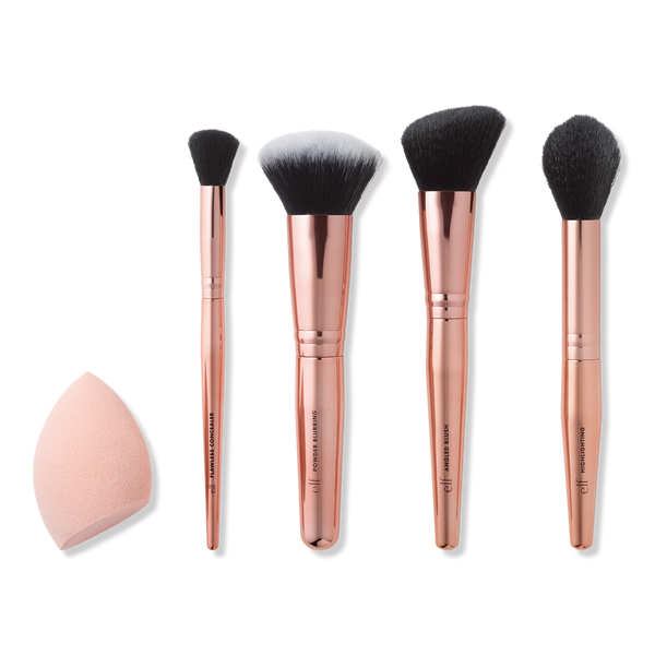 e.l.f. Cosmetics Complexion Essentials Brush & Sponge Set #1