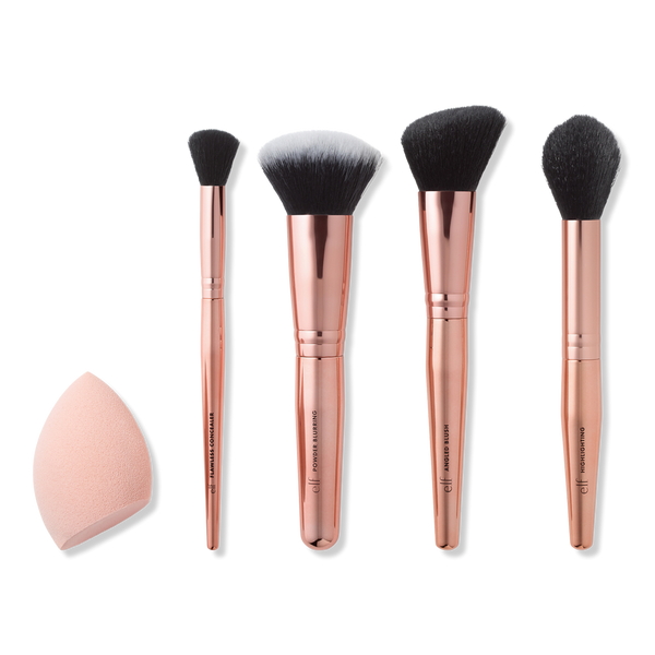 Real Techniques Eye Shade & Blend Makeup Brush Trio, For Layering Powder  Shadows Evenly, Shaping & Grooming Brows, Defined Makeup Look, 3 Count 