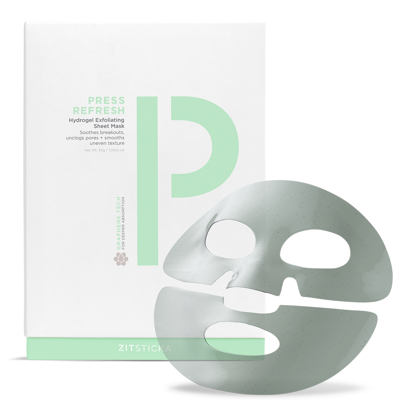 Mini PRESS REFRESH Exfoliating Hydro-Mask