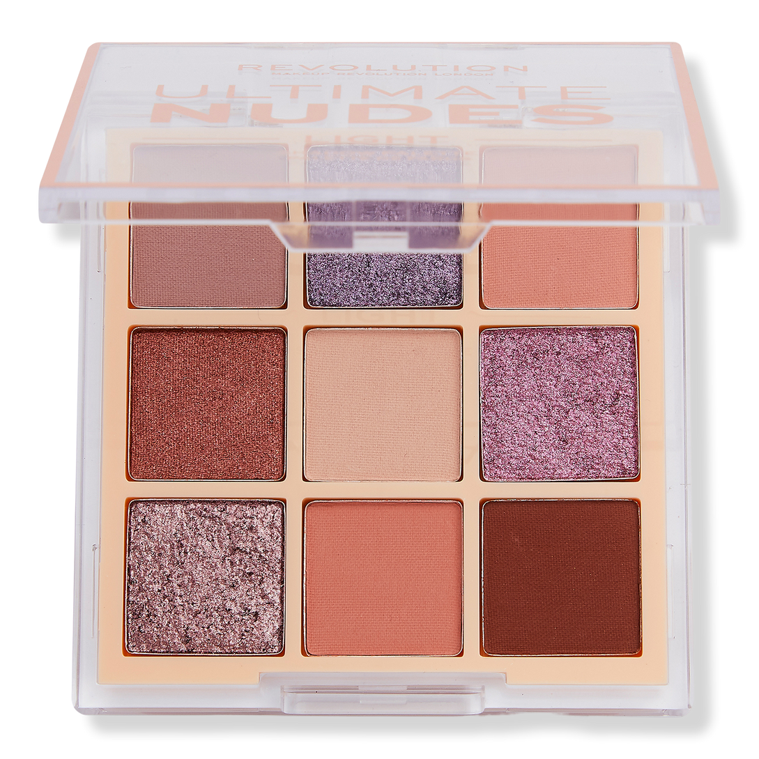 Light Ultimate Nudes Shadow Palette - Revolution Beauty | Ulta Beauty