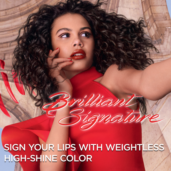 L'Oréal Brilliant Signature Shiny Lip Stain #4