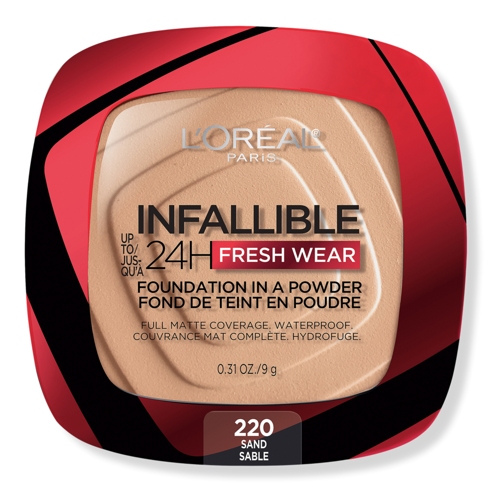 L'oreal Infallible 24h Fresh Wear Foundation In A Powder - 220 Sand