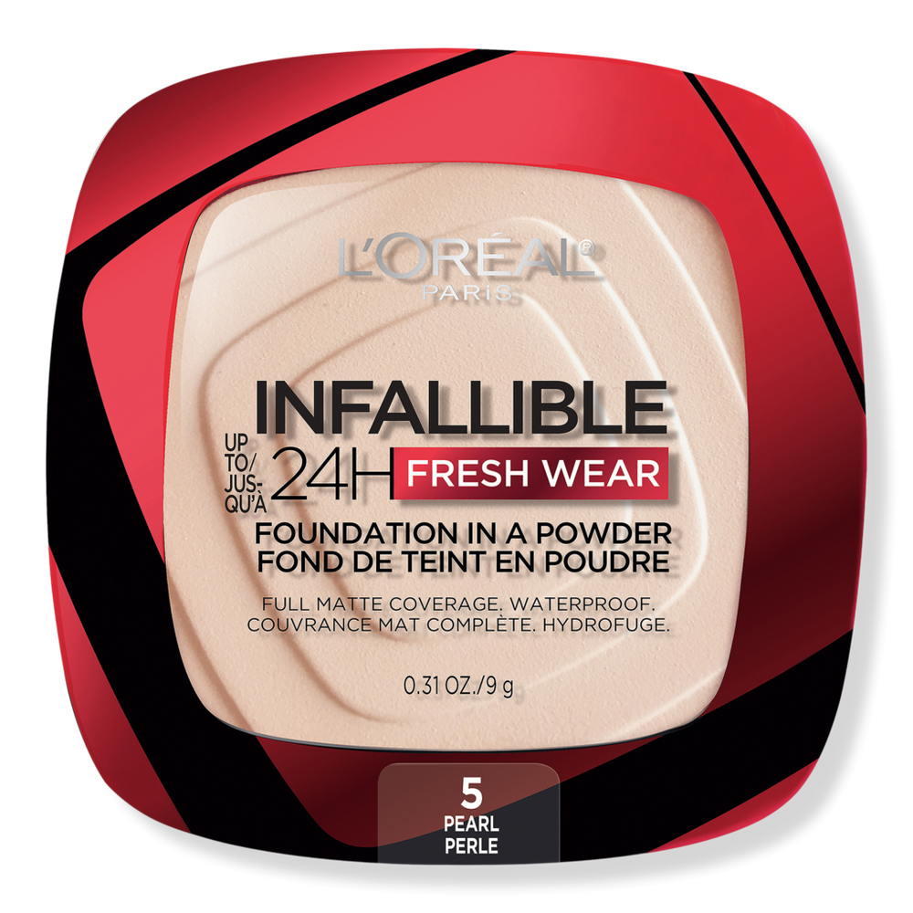 L'oreal Infallible 24h Fresh Wear Foundation In A Powder - 5 Pearl