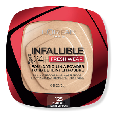 L'Oréal Infallible 24H Fresh Wear Foundation In A Powder