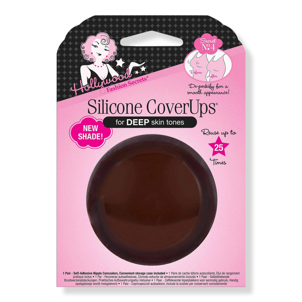 Hollywood Fashion Secrets Silicone CoverUps, Self-Adhesive Nipple Concealers #1