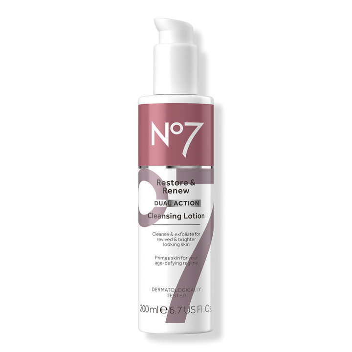 No7 Restore & Renew Dual Action Cleansing Lotion #1