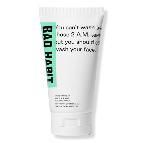 BAD HABIT Wake Things Up Matcha & Mint Daily Cleanser Ulta Beauty