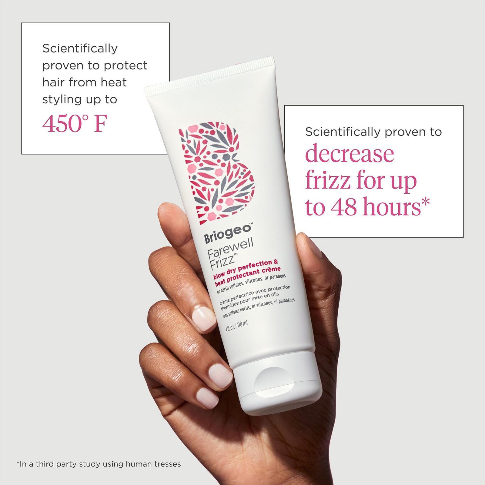 Farewell Frizz Blow Dry Perfection Heat Protectant Cream