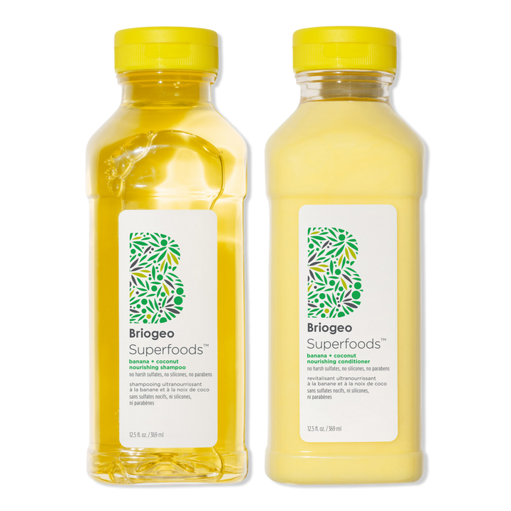 Superfoods Banana + Coconut Nourishing Shampoo + Conditioner Duo for