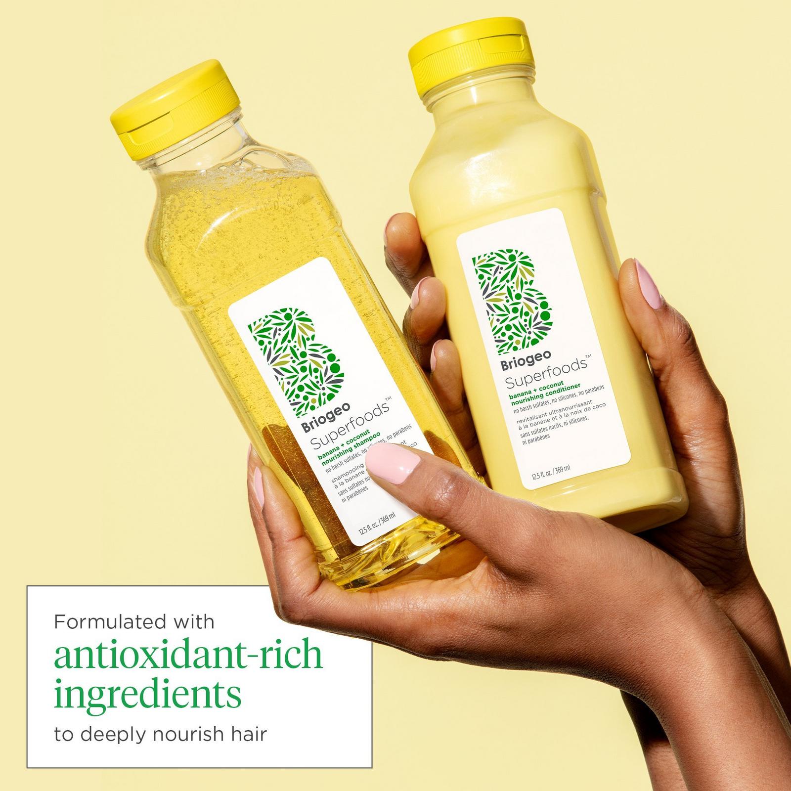 Superfoods Banana + Coconut Nourishing Shampoo + Conditioner Duo for Dry Hair