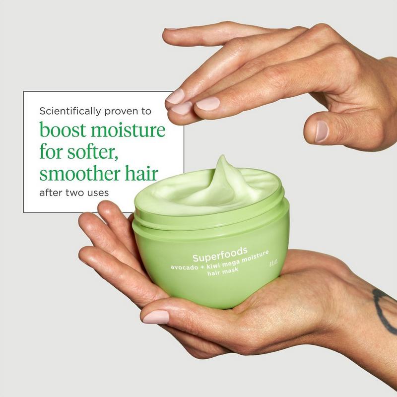Briogeo - 8.0 oz Superfoods Avocado + Kiwi Mega Moisture Hair Mask
