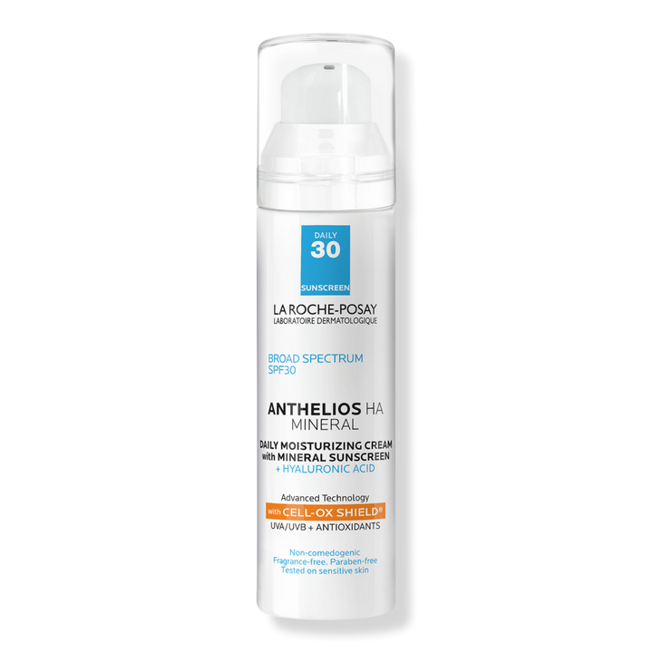 Anthelios Mineral SPF 30 Face Moisturizer with Hyaluronic Acid La