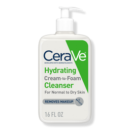 CeraVe Hydrating Cream-to-Foam Cleanser - 16.0 oz - 16.0 oz