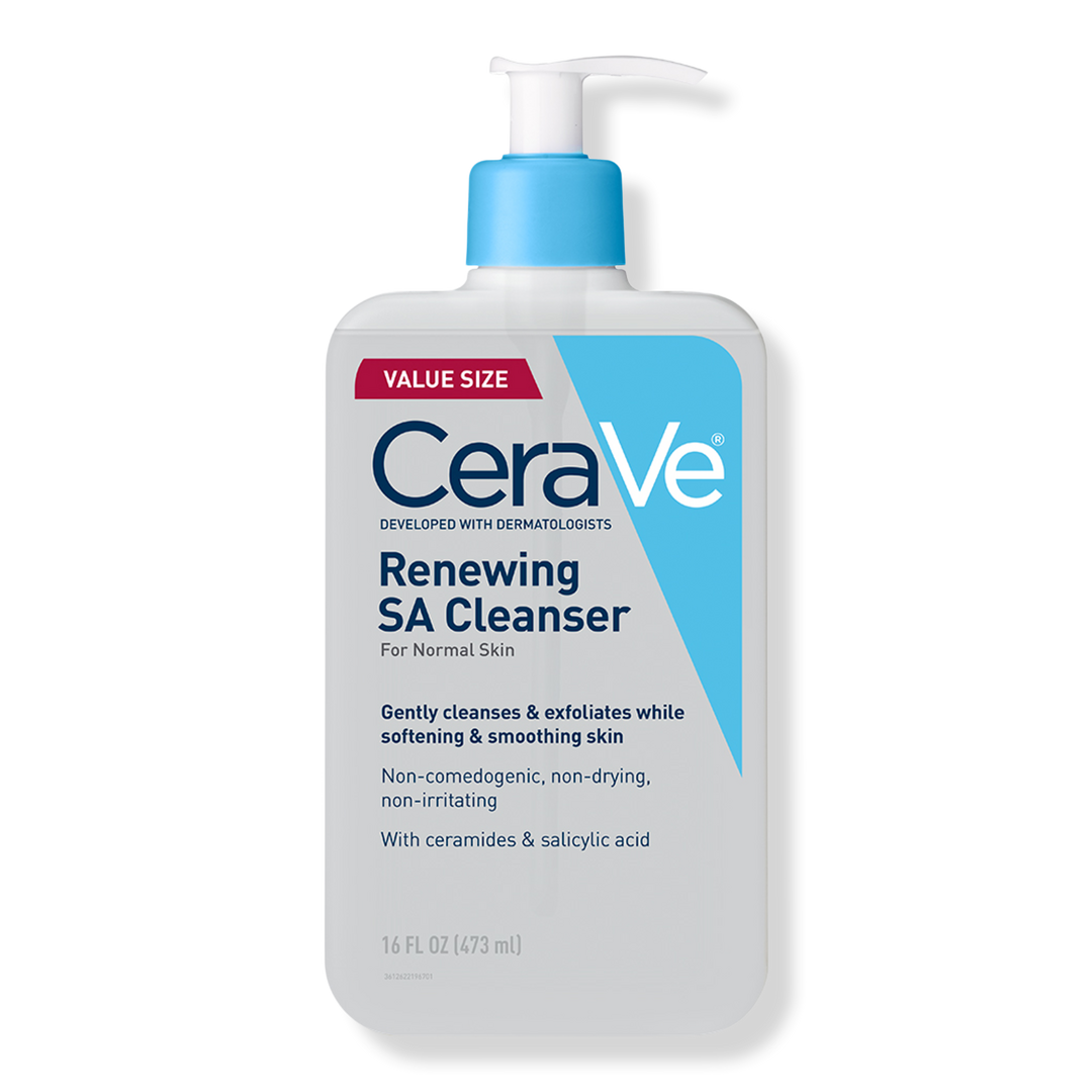 CeraVe Renewing SA Cleanser with Salicylic Acid for Balanced Skin #1