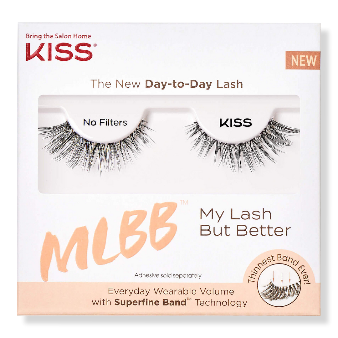 Kiss My Lash But Better False Eyelashes, 1 Pair - 'No Filters' #1