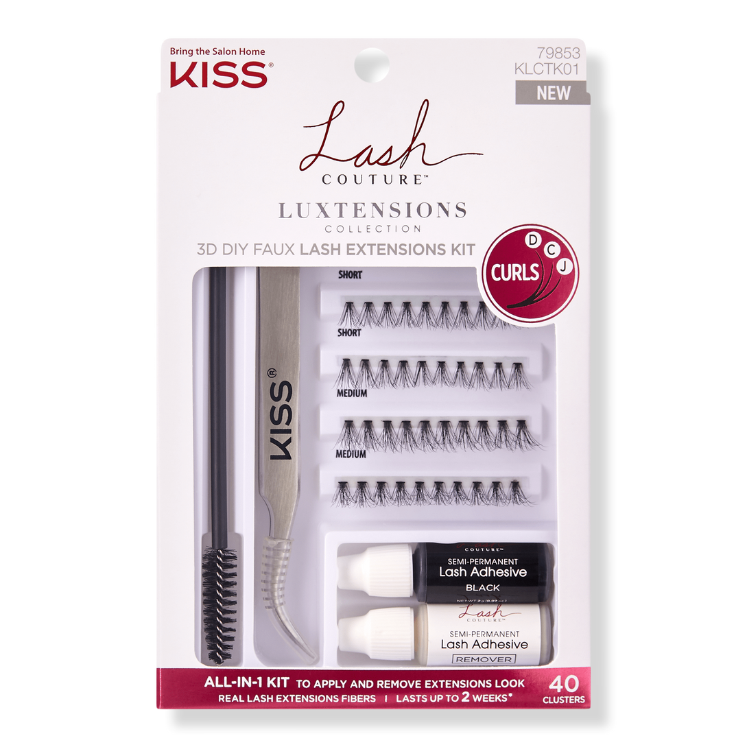 Lash Couture Luxtensions 3D DIY Faux Lash Extension Kit - Kiss | Ulta Beauty