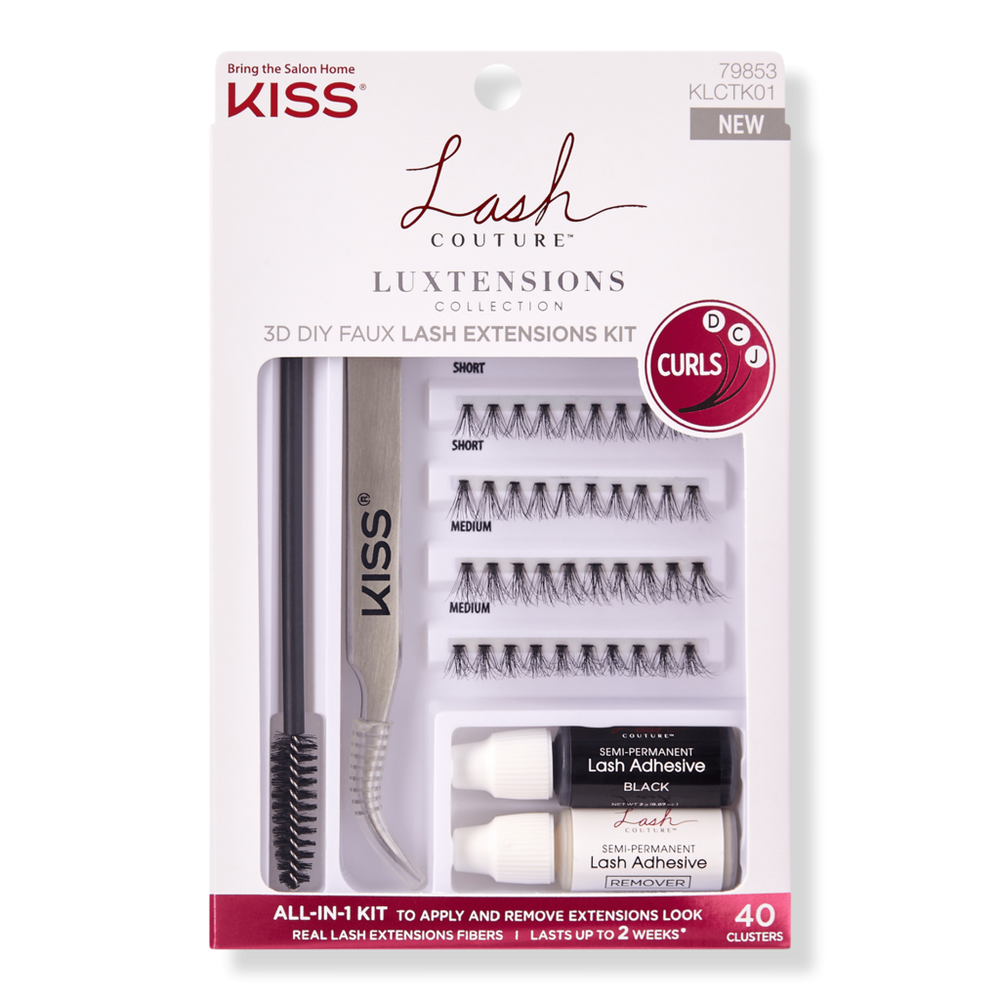 Kiss Lash Couture Luxtensions 3d Diy Faux Lash Extension Kit