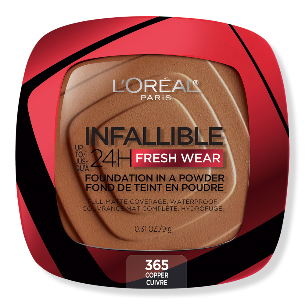 L'oreal Infallible 24h Fresh Wear Foundation In A Powder - 365 Copper