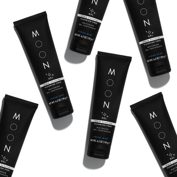 Moon Stain Removal Fluoride Free Gel Whitening Toothpaste #5
