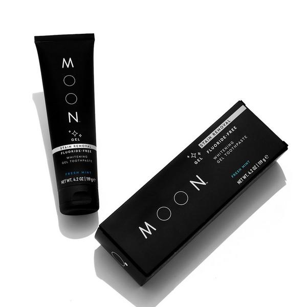 Moon Stain Removal Fluoride Free Gel Whitening Toothpaste #6