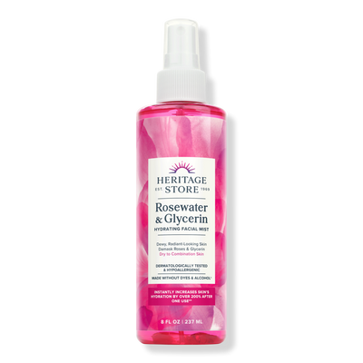 Heritage Store Rosewater & Glycerin Hydrating Facial Mist