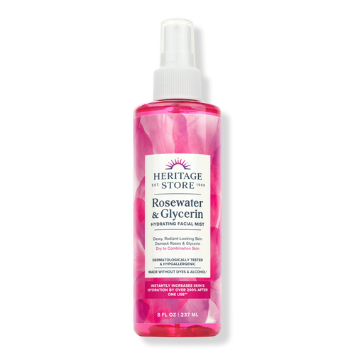 Heritage Store Rosewater & Glycerin Hydrating Facial Mist
