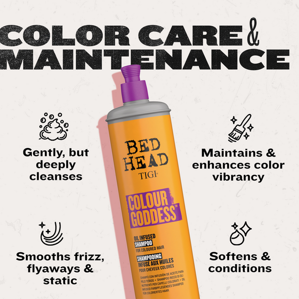 Bed Head Colour Goddess Shampoo For Coloured Hair #3