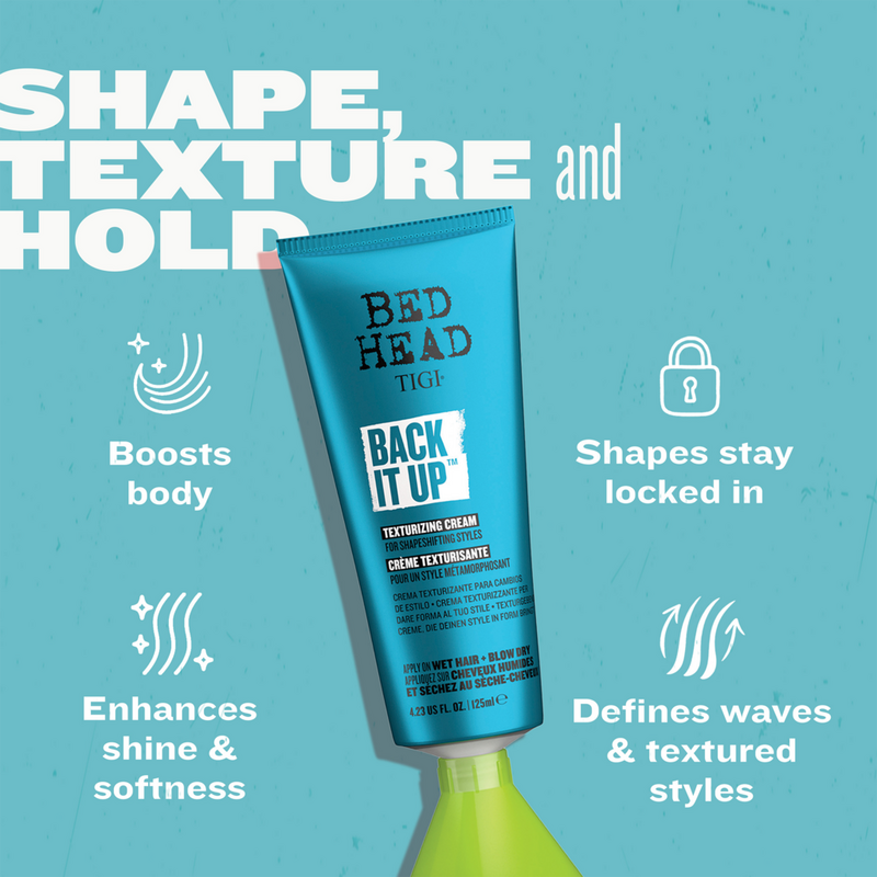 Bed Head - Back It Up Texturizing Cream For Shape And Texture