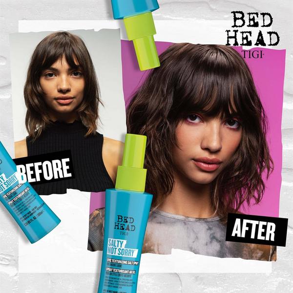 Bed Head Salty Not Sorry Texturizing Salt Spray For Natural Undone Hairstyles #5