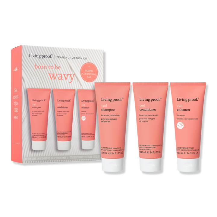 Living Proof Born To Be Wavy Transformation Kit #1