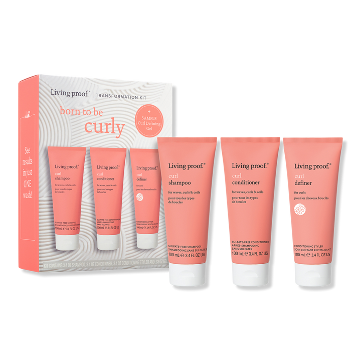 Living Proof Born To Be Curly Transformation Kit #1