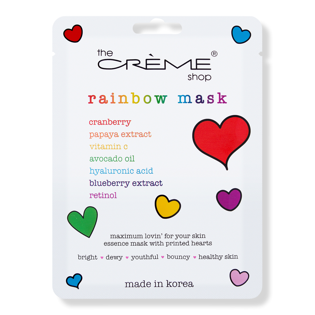 The Crème Shop Rainbow Face Mask #1