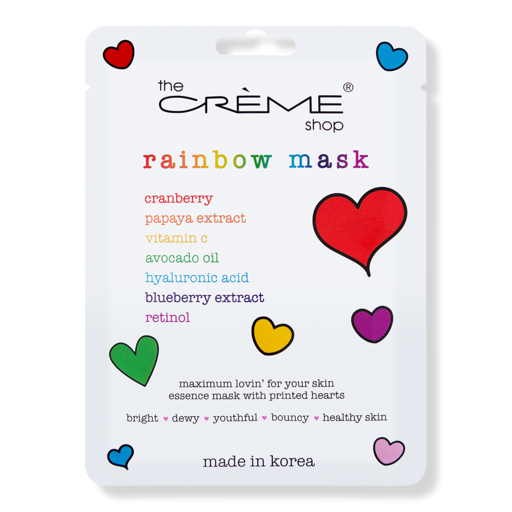 Rainbow Face Mask - The Crème Shop