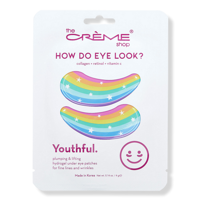 The Crème Shop How Do Eye Look? Youthful Hydrogel Under Eye Patches