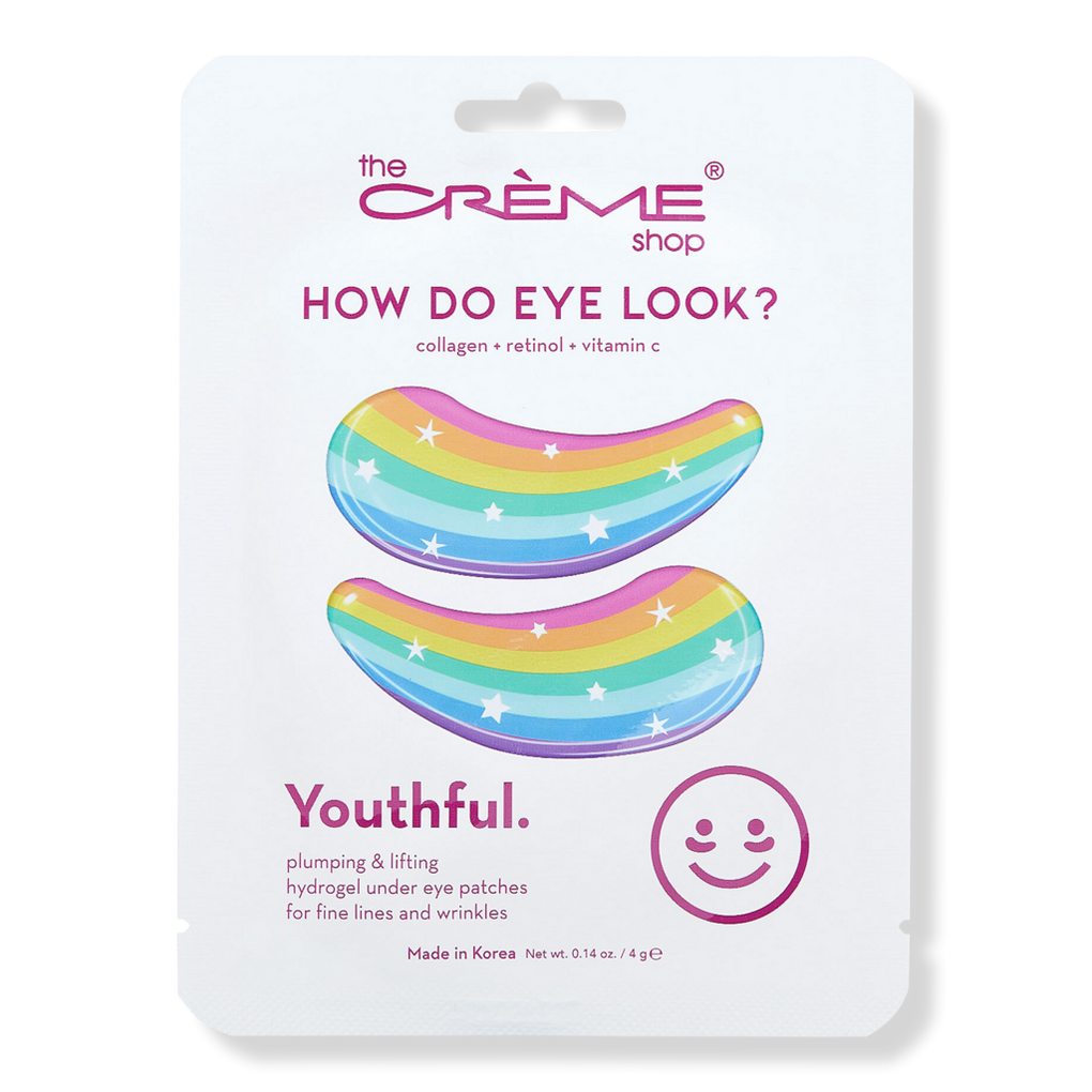 How Do Eye Look? Youthful Hydrogel Under Eye Patches - The Crème Shop