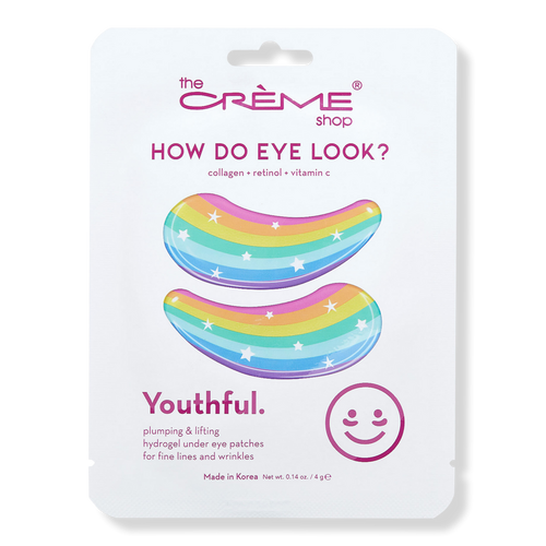 The Crème Shop How Do Eye Look? Youthful Hydrogel Under Eye Patches
